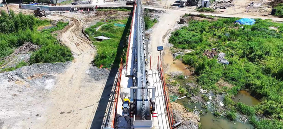 QMH ทางไกลทางไกลสายพานลวดเหล็กต่อเนื่องที่รองรับการอนุรักษ์น้ำอุโมงค์ TBM การขุดอย่างรวดเร็ว